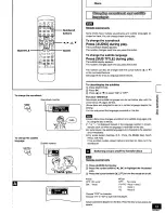 Preview for 19 page of Panasonic SADK10 - MINI CD/DVD CHANGER Operating Instructions Manual