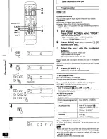 Preview for 22 page of Panasonic SADK10 - MINI CD/DVD CHANGER Operating Instructions Manual