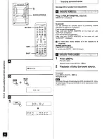 Preview for 34 page of Panasonic SADK10 - MINI CD/DVD CHANGER Operating Instructions Manual