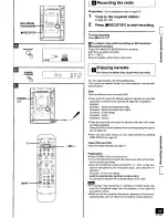 Preview for 39 page of Panasonic SADK10 - MINI CD/DVD CHANGER Operating Instructions Manual