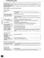 Preview for 56 page of Panasonic SADK10 - MINI CD/DVD CHANGER Operating Instructions Manual