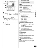 Preview for 25 page of Panasonic SADK2 - 5 DISC DVD/CD CHANGE Operating Instructions Manual