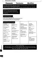 Preview for 62 page of Panasonic SADK2 - 5 DISC DVD/CD CHANGE Operating Instructions Manual