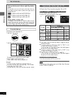 Предварительный просмотр 6 страницы Panasonic SADK20 - MINI CD/DVD CHANGER Operating Instructions Manual