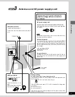 Предварительный просмотр 9 страницы Panasonic SADK20 - MINI CD/DVD CHANGER Operating Instructions Manual