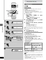 Предварительный просмотр 22 страницы Panasonic SADK20 - MINI CD/DVD CHANGER Operating Instructions Manual