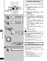 Предварительный просмотр 28 страницы Panasonic SADK20 - MINI CD/DVD CHANGER Operating Instructions Manual