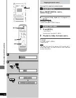 Предварительный просмотр 34 страницы Panasonic SADK20 - MINI CD/DVD CHANGER Operating Instructions Manual