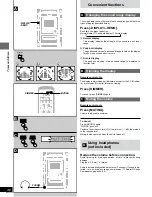 Предварительный просмотр 46 страницы Panasonic SADK20 - MINI CD/DVD CHANGER Operating Instructions Manual