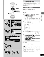 Предварительный просмотр 49 страницы Panasonic SADK20 - MINI CD/DVD CHANGER Operating Instructions Manual