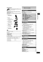 Preview for 3 page of Panasonic SADP1 - MINI HES W/CD PLAYER Operating Instructions Manual