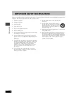 Preview for 4 page of Panasonic SADP1 - MINI HES W/CD PLAYER Operating Instructions Manual