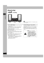 Preview for 6 page of Panasonic SADP1 - MINI HES W/CD PLAYER Operating Instructions Manual