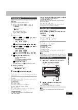 Preview for 29 page of Panasonic SADP1 - MINI HES W/CD PLAYER Operating Instructions Manual