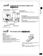 Предварительный просмотр 11 страницы Panasonic SADT100 - MINI SYSTEM RECEIVER Operating Instructions Manual