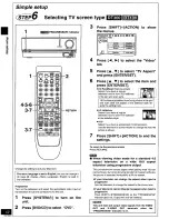 Предварительный просмотр 12 страницы Panasonic SADT100 - MINI SYSTEM RECEIVER Operating Instructions Manual