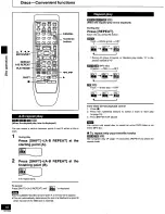 Предварительный просмотр 16 страницы Panasonic SADT100 - MINI SYSTEM RECEIVER Operating Instructions Manual