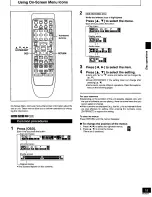 Предварительный просмотр 19 страницы Panasonic SADT100 - MINI SYSTEM RECEIVER Operating Instructions Manual