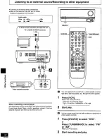 Предварительный просмотр 32 страницы Panasonic SADT100 - MINI SYSTEM RECEIVER Operating Instructions Manual