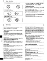 Предварительный просмотр 36 страницы Panasonic SADT100 - MINI SYSTEM RECEIVER Operating Instructions Manual