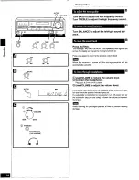 Preview for 14 page of Panasonic SAEX320 - RECEIVER Operating Manual