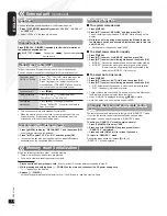 Предварительный просмотр 14 страницы Panasonic SAHC40 - COMPACT STEREO SYSTEM Operating Manual