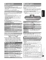 Preview for 27 page of Panasonic SAHC40 - COMPACT STEREO SYSTEM Operating Manual