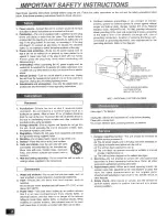 Preview for 2 page of Panasonic SAHE100 - RECEIVER Operating Instructions Manual