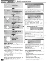 Preview for 10 page of Panasonic SAHE100 - RECEIVER Operating Instructions Manual