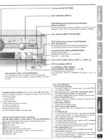 Preview for 13 page of Panasonic SAHE100 - RECEIVER Operating Instructions Manual