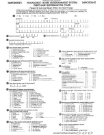 Preview for 30 page of Panasonic SAHE100 - RECEIVER Operating Instructions Manual