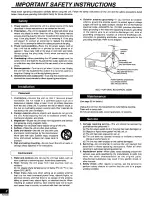 Preview for 2 page of Panasonic SAHE200 - RECEIVER Manual