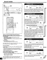 Preview for 16 page of Panasonic SAHE200 - RECEIVER Manual