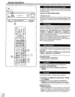 Предварительный просмотр 42 страницы Panasonic SAHE200 - RECEIVER Operating Instructions Manual