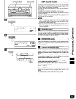 Предварительный просмотр 15 страницы Panasonic SAHE7 - RECEIVER Operating Instructions Manual