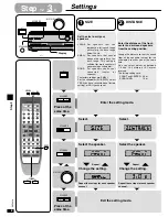 Preview for 8 page of Panasonic SAHE75 - RECEIVER Operating Instructions Manual