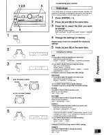 Предварительный просмотр 13 страницы Panasonic SAHE9 - RECEIVER Operating Instructions Manual