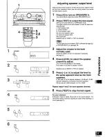 Предварительный просмотр 15 страницы Panasonic SAHE9 - RECEIVER Operating Instructions Manual