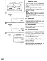 Предварительный просмотр 16 страницы Panasonic SAHE9 - RECEIVER Operating Instructions Manual