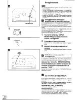 Предварительный просмотр 52 страницы Panasonic SAHE9 - RECEIVER Operating Instructions Manual