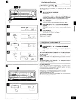 Preview for 15 page of Panasonic SAHT210 - RECEIVER Operating Instructions Manual