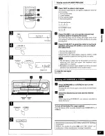 Preview for 17 page of Panasonic SAHT210 - RECEIVER Operating Instructions Manual