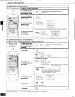 Preview for 20 page of Panasonic SAHT210 - RECEIVER Operating Instructions Manual