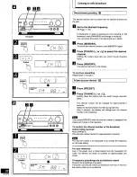 Preview for 20 page of Panasonic SAHT230 - RECEIVER Operating Instructions Manual