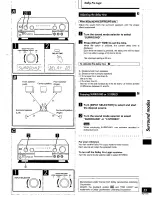 Preview for 23 page of Panasonic SAHT230 - RECEIVER Operating Instructions Manual