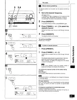 Предварительный просмотр 27 страницы Panasonic SAHT275 - RECEIVER Operating Instructions Manual