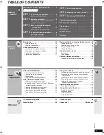 Предварительный просмотр 3 страницы Panasonic SAHT441 - HOME THEATER Operating Instructions Manual