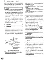 Предварительный просмотр 4 страницы Panasonic SAHT65 - RECEIVER W/5-DISK DV Operating Instructions Manual