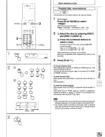 Предварительный просмотр 25 страницы Panasonic SAHT65 - RECEIVER W/5-DISK DV Operating Instructions Manual