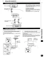 Предварительный просмотр 39 страницы Panasonic SAHT65 - RECEIVER W/5-DISK DV Operating Instructions Manual